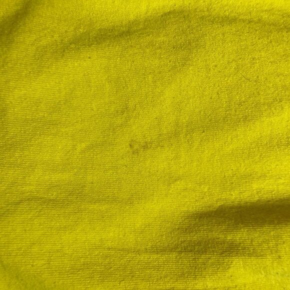 Adidas Michigan Football Yellow Graphic Shirt 2010 2 Sided Sz 2XL Retro READ - Picture 10 of 10